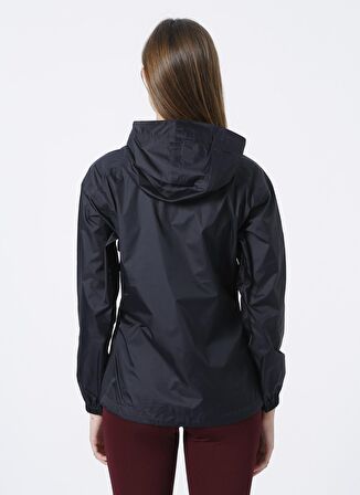 Helly Hansen Hh W Loke Jacket Fermuarlı Normal Kalıp Siyah Kadın Yağmurluk