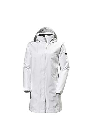 Aden Long Coat White L Woman