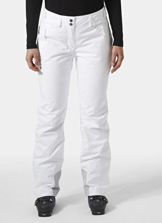 Helly Hansen HHA.65683_HHA.001_W LEGENDARY INS Beyaz Rahat Kadın Kayak Pantolonu