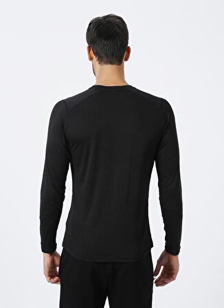 Helly Hansen Hh Lifa Active Crew Bisiklet Yaka Normal Kalıp Siyah Erkek Üst İçlik