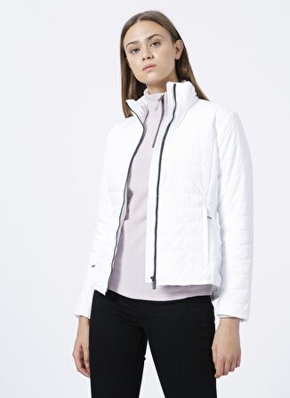 Helly Hansen Hh W Crew Insulator Jacket 2.0 Fermuarlı Normal Kalıp  Beyaz Kadın Mont
