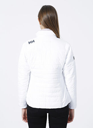 Helly Hansen Beyaz Kadın Fermuarlı Mont HH W CREW INSULATOR JACKET 2.0