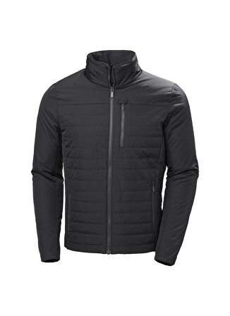 Helly Hansen Hh Crew Insulator Jacket 2.0 Fermuarlı Uzun Kollu Normal Kalıp Füme Erkek Mont