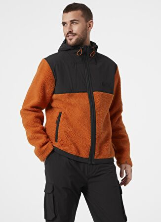 Helly Hansen Hh Patrol Pile Fermuarlı Normal Kalıp  Turuncu Erkek Mont