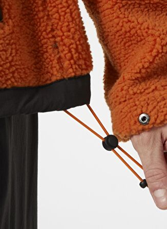 Helly Hansen Hh Patrol Pile Fermuarlı Normal Kalıp  Turuncu Erkek Mont