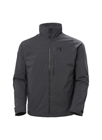 Helly Hansen Hh Hp Racing Lifaloft Jacket Fermuarlı Normal Kalıp  Füme Erkek Mont