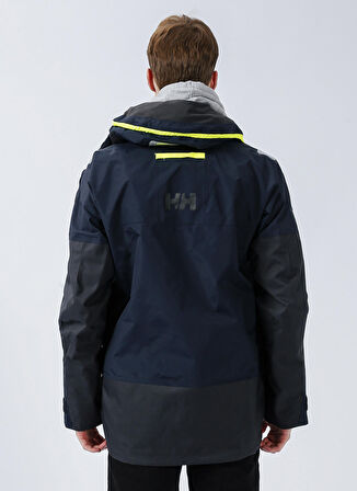 Helly Hansen Lacivert Erkek Düz Yaka Mont HHA.34255_SKAGEN OFFSHORE JACKET