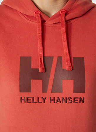 Helly Hansen Kırmızı Kadın Kapüşonlu Sweatshirt HHA.33978_HELLY HANSEN  W LOGO HOOD