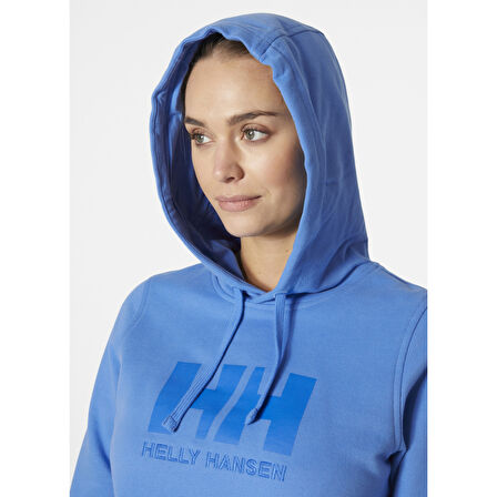HELLY HANSEN W Logo Kapişonlu Kadın Hoodie Sweatshirt