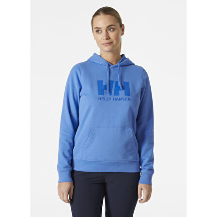 HELLY HANSEN W Logo Kapişonlu Kadın Hoodie Sweatshirt