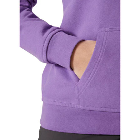HELLY HANSEN W Logo Kapişonlu Kadın Hoodie Sweatshirt