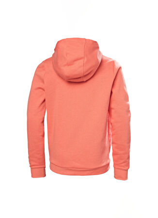Helly Hansen Düz Kız Çocuk Pembe Sweatshırt HHA.41677 JR LOGO HOODIE 2.0