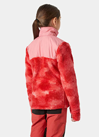 Helly Hansen Düz Pembe Kız Çocuk Polar Üst HHA.41737 JR CHAMP 1/2 ZIP MIDLAYER
