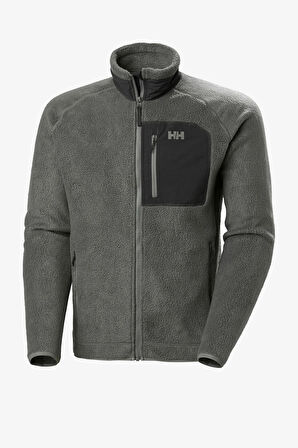Helly Hansen Panorama Pile Block Erkek Gri Polar 49460-876