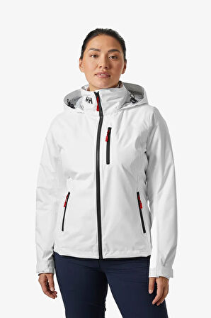 Helly Hansen W Crew Hooded Midl 2.0 Kadın Beyaz Mont 34447-001