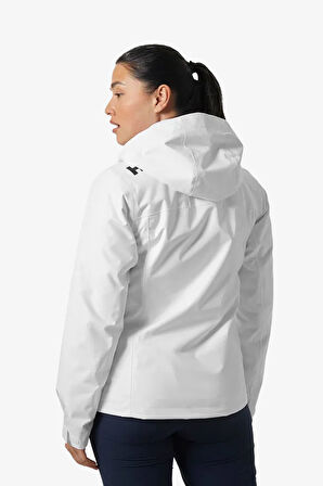 Helly Hansen W Crew Hooded Midl 2.0 Kadın Beyaz Mont 34447-001