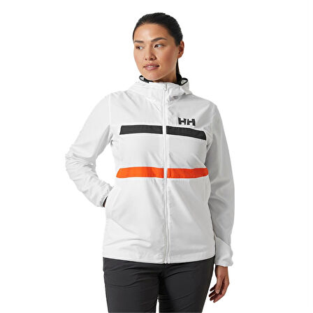 Helly Hansen W Salt Stripe Kadın Ceket HHA.34455-001 Beyaz