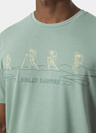 Helly Hansen Skog Recycled Graphic Erkek T-Shirt