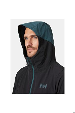 Helly Hansen BLAZE SOFTSHELL KAPİŞONLU MONT Yeşil Erkek Mont