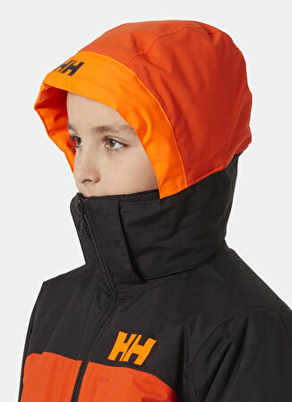 Helly Hansen Turuncu - Siyah Erkek Çocuk Kayak Montu HHA.41761-HHA.147HELLY HANSEN JR SU