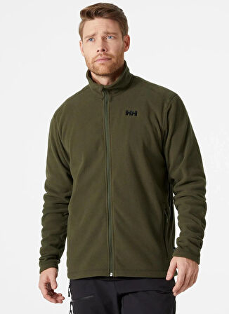 Helly Hansen Düz Yeşil Erkek Polar Sweatshırt HHA.49531_HELLY HANSEN DAYBREAKER S