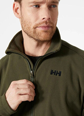Helly Hansen Düz Yeşil Erkek Polar Sweatshırt HHA.49531_HELLY HANSEN DAYBREAKER S