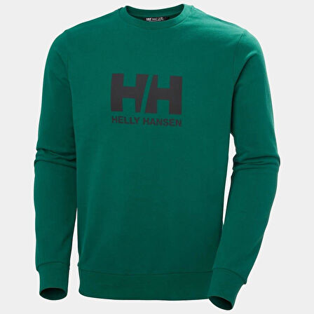 HELLY HANSEN HH LOGO CREW 2.0 SWEATSHIRT HHA.30395-EMERALD