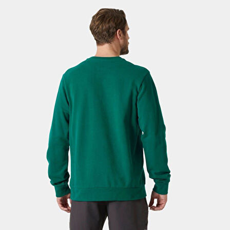 HELLY HANSEN HH LOGO CREW 2.0 SWEATSHIRT HHA.30395-EMERALD