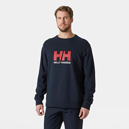 HELLY HANSEN HH LOGO CREW 2.0 SWEATSHIRT HHA.30395-NAVY