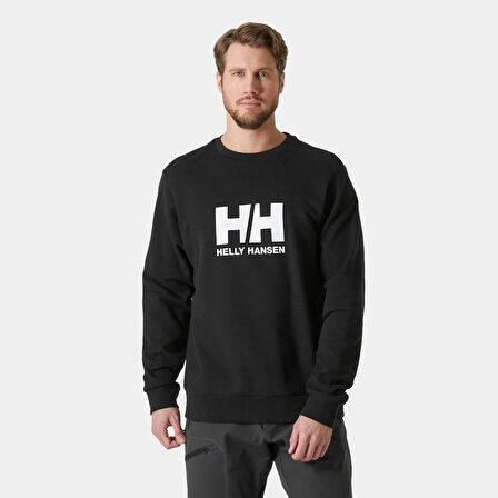 HELLY HANSEN HH LOGO CREW 2.0 SWEATSHIRT HHA.30395-BLACK