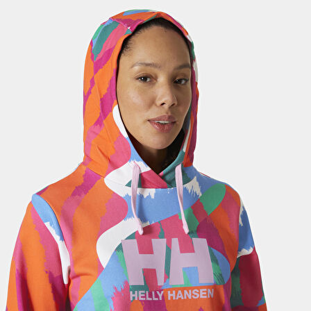 Helly Hansen W Hh Logo Graphic Kapişonlu Kadın Sweatshirt