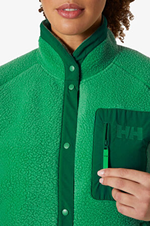 Helly Hansen Helly Hansen W imperial Pile Snap Kadın Yeşil Polar 63372-405