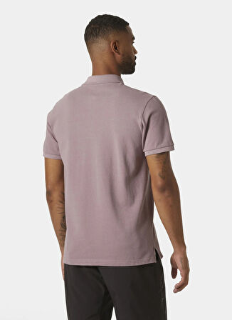 Helly Hansen HHA.33980_HELLY HANSEN TRANSAT POLO Mor Normal Düz Erkek Polo T-Shirt
