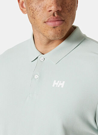 Helly Hansen HHA.34367_HELLY HANSEN OCEAN POLO 2 Gri Normal Düz Erkek Polo T-Shirt
