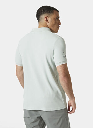 Helly Hansen HHA.34367_HELLY HANSEN OCEAN POLO 2 Gri Normal Düz Erkek Polo T-Shirt