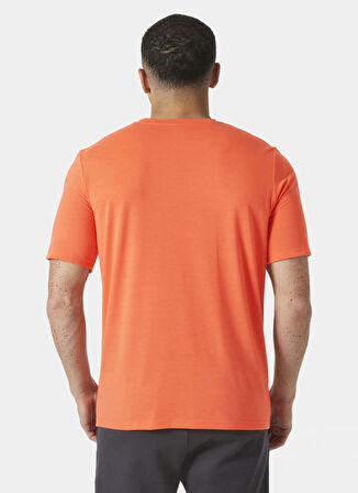 Helly Hansen HHA.34419_HELLY HANSEN HP RACE GRAP Turuncu Bisiklet Yaka Normal Düz Erkek T-Shirt