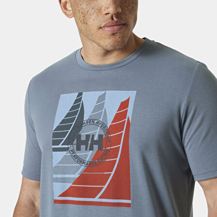 HELLY HANSEN HP RACE GRAPHIC t-shirt HHA.34419WashedNavy