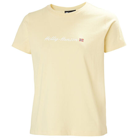 HELLY HANSEN W CORE GRAPHIC T-SHIRT 2.0 HHA.54592YellowCream