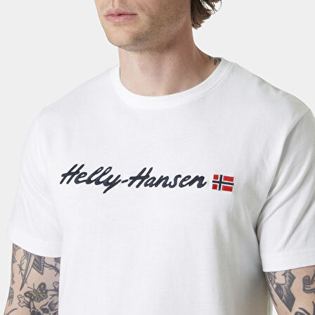 HELLY HANSEN CORE GRAPHIC T -SHIRT 2.0 HHA.54599White