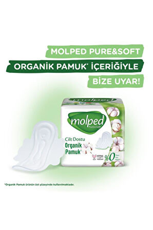 Molped Pure & Soft Normal Süper Ekonomik Ped 24 Lü X 3 Adet