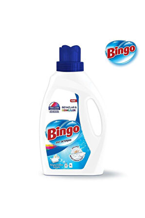 Bingo Sıvı Çamaşır Deterjanı Beyaz Sabun 1755 ml 3lü