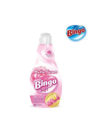 Bingo Soft Konsantre Çamaşır Yumuşatıcısı Mutlu Yuvam 1440 ml X 6 Adet