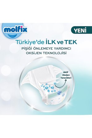 Molfix Premium Aylık Fırsat Paketi 3 Beden 180 Adet