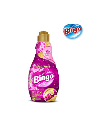 Bingo Soft Konsantre Çamaşır Yumuşatıcısı Begonvil 1440 ml X 4 Adet