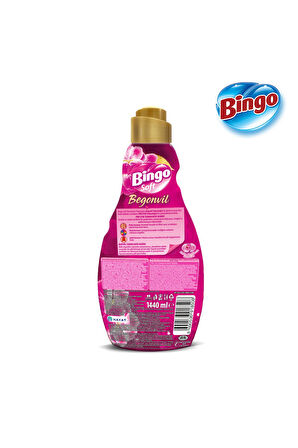 Bingo Soft Konsantre Çamaşır Yumuşatıcısı Begonvil 1440 ml X 4 Adet