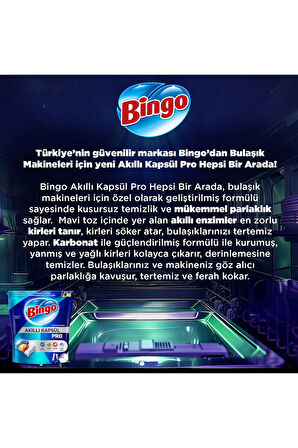 Akıllı Kapsül Pro Bulaşık Makinesi Deterjanı Tableti 320'li