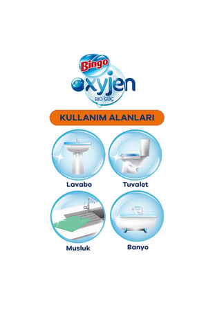 Bingo Oksijen Çamaşır Suyu Okaliptus 4LX2 Adet