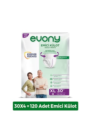 Evony Emici Külot Unisex XL Beden 120 Adet