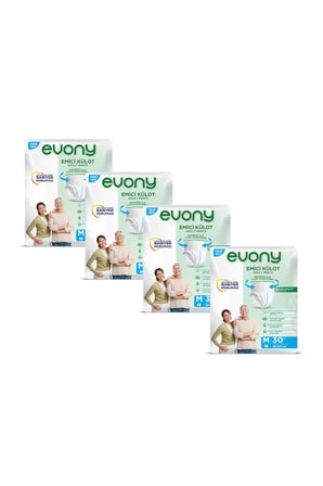 Evony Emici Külot Unisex M Beden 120 Adet