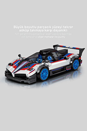 Sembo Block Pagani Zonda R Yapı Bloğu Seti 321 Parça